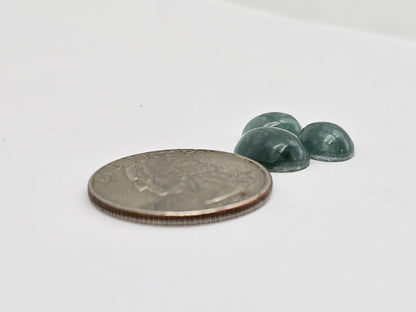 Natural Guatemalan Jade Cabochon Lot