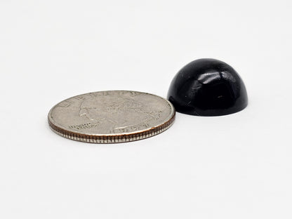 Geometric obsidian Cabochon | Natural Mexican Obsidian for Silversmiths