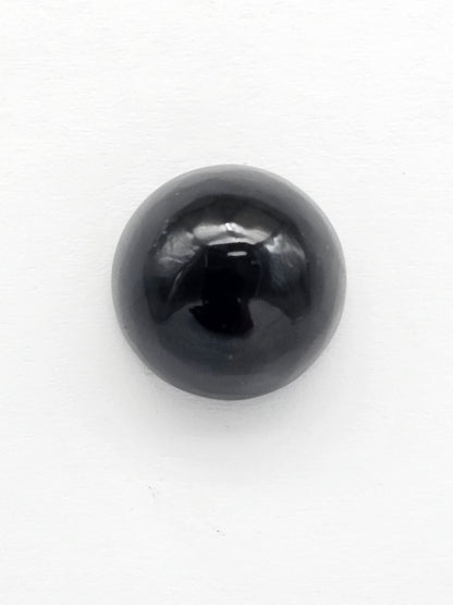 Geometric obsidian Cabochon | Natural Mexican Obsidian for Silversmiths