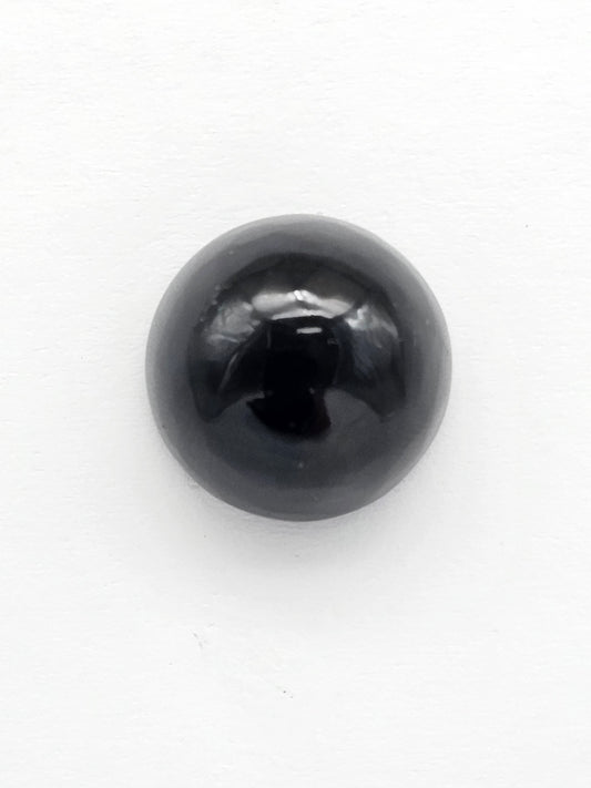 Geometric obsidian Cabochon | Natural Mexican Obsidian for Silversmiths