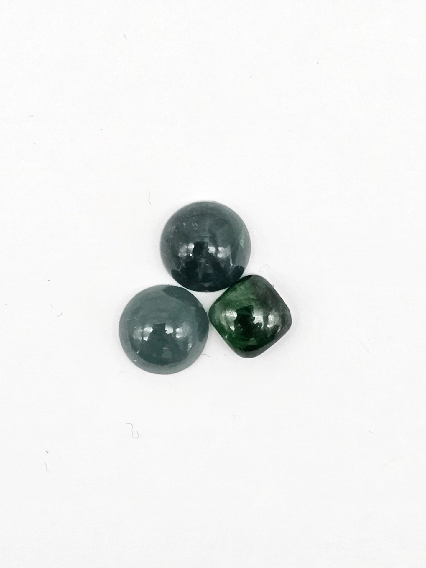 Natural Guatemalan Jade Cabochon Lot
