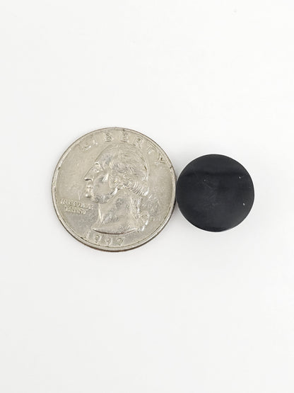 Geometric obsidian Cabochon | Natural Mexican Obsidian for Silversmiths