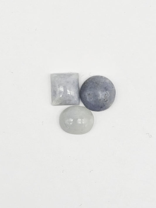 Natural Guatemalan Jade Cabochon Lot