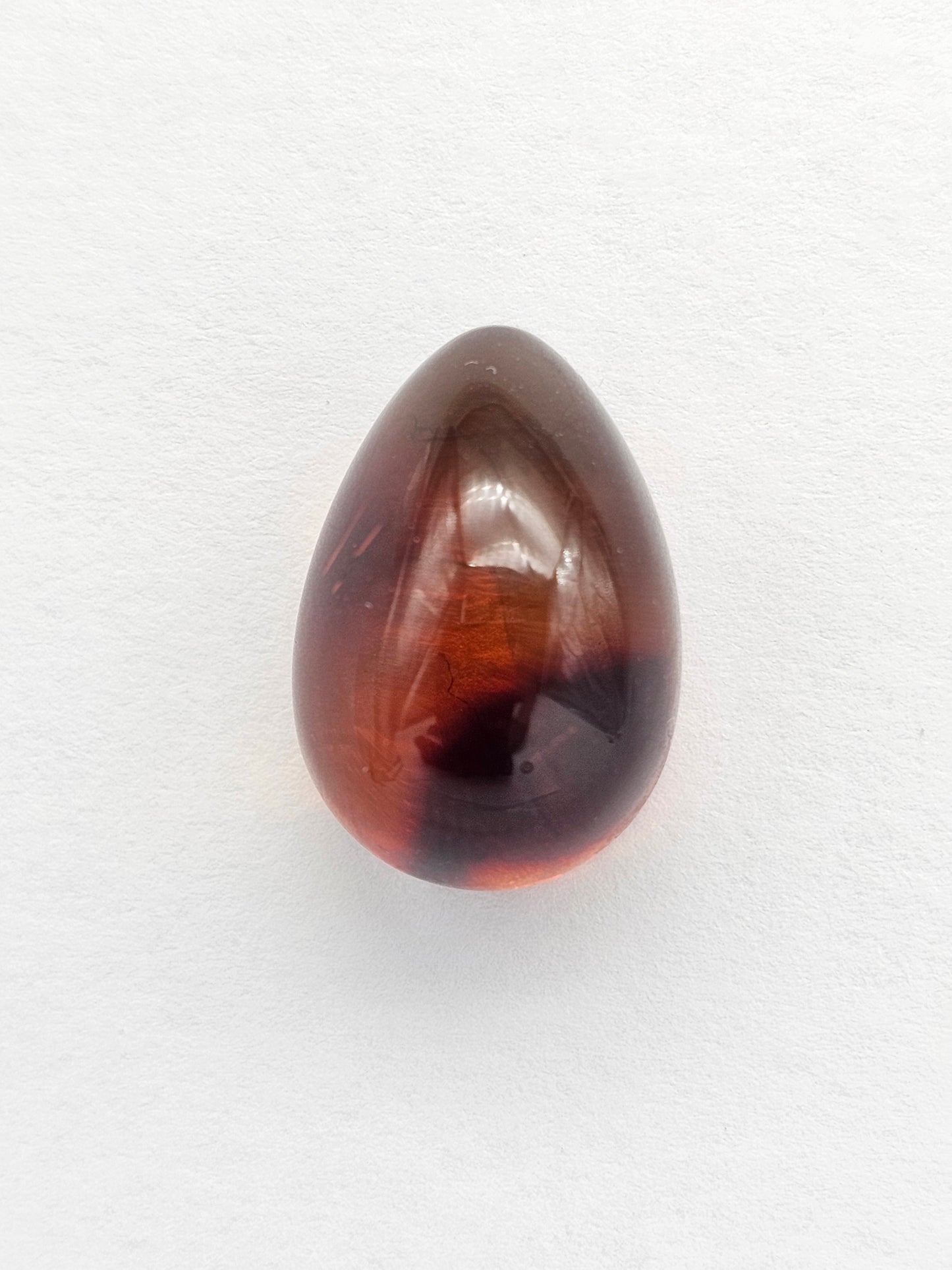 Amber Red Cabochon