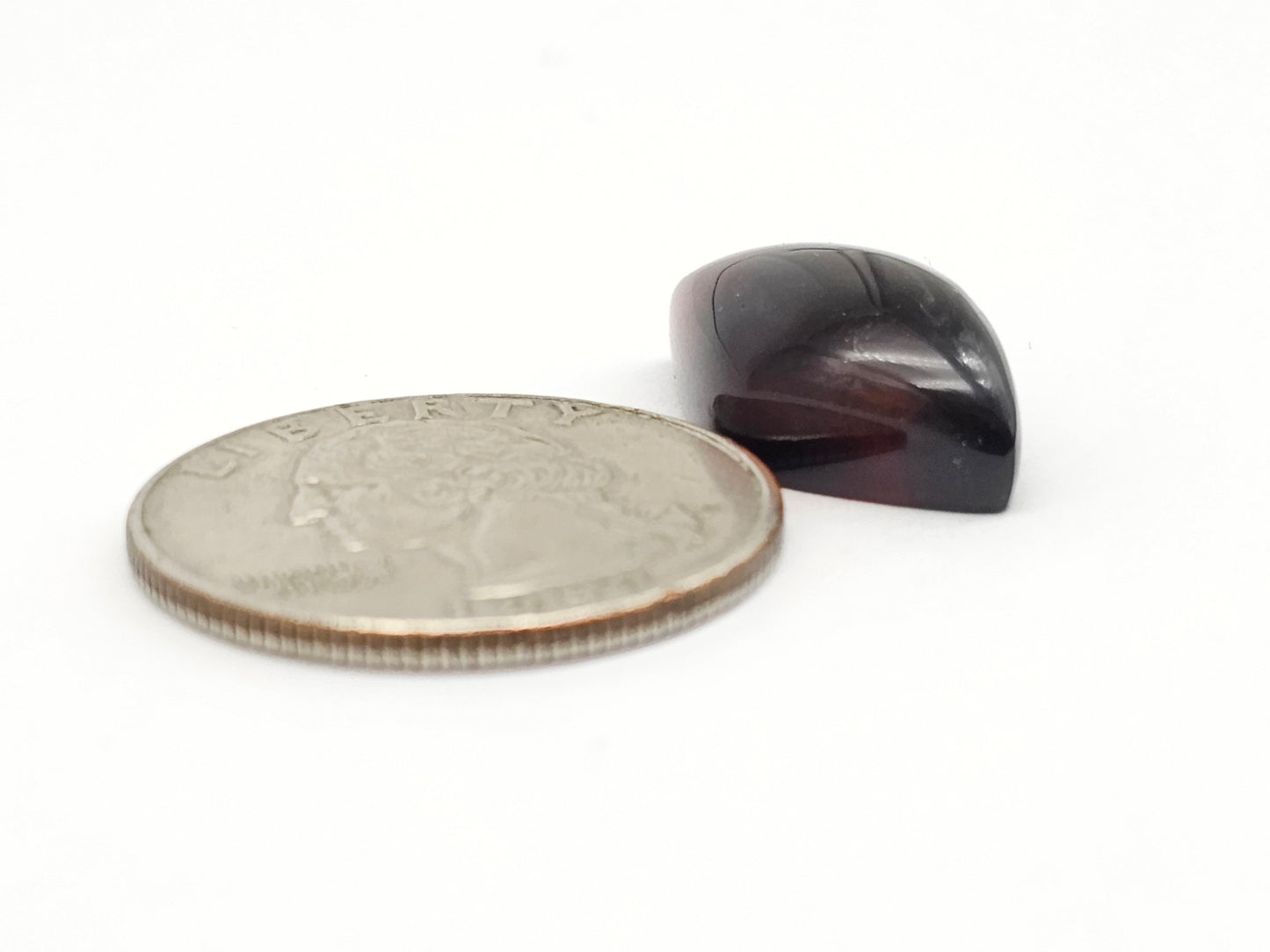 Amber Red Cabochon