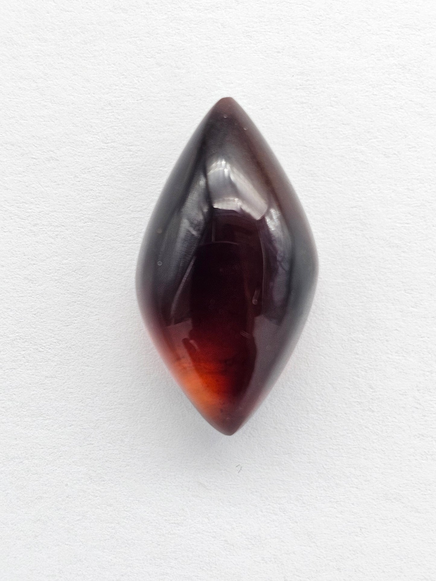 Amber Red Cabochon