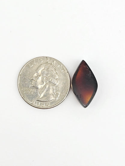 Amber Red Cabochon