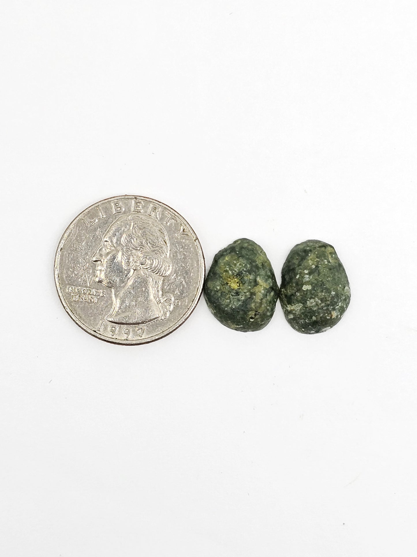 Tabasco Geode Cabochon Pair | Natural Mexican Geode