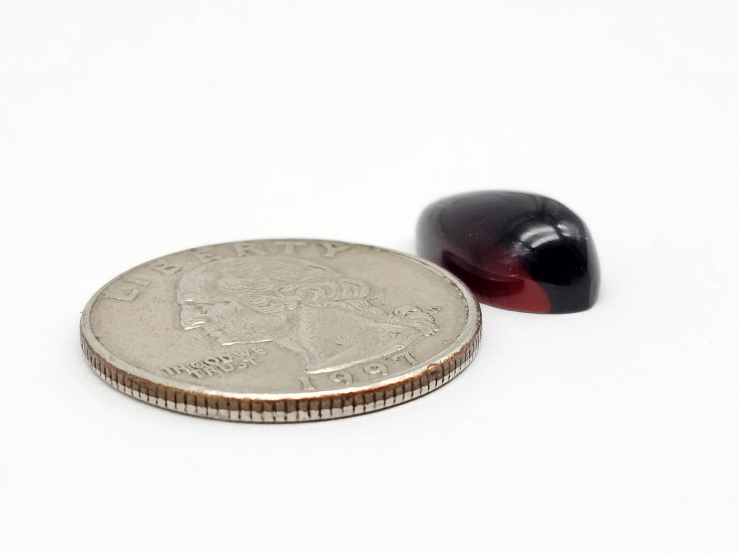 Amber Red Cabochon