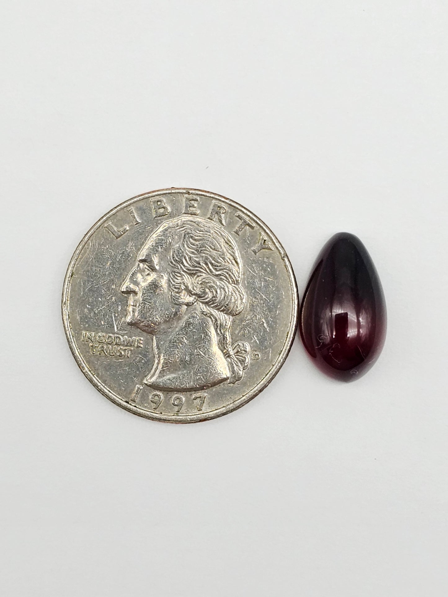 Amber Red Cabochon