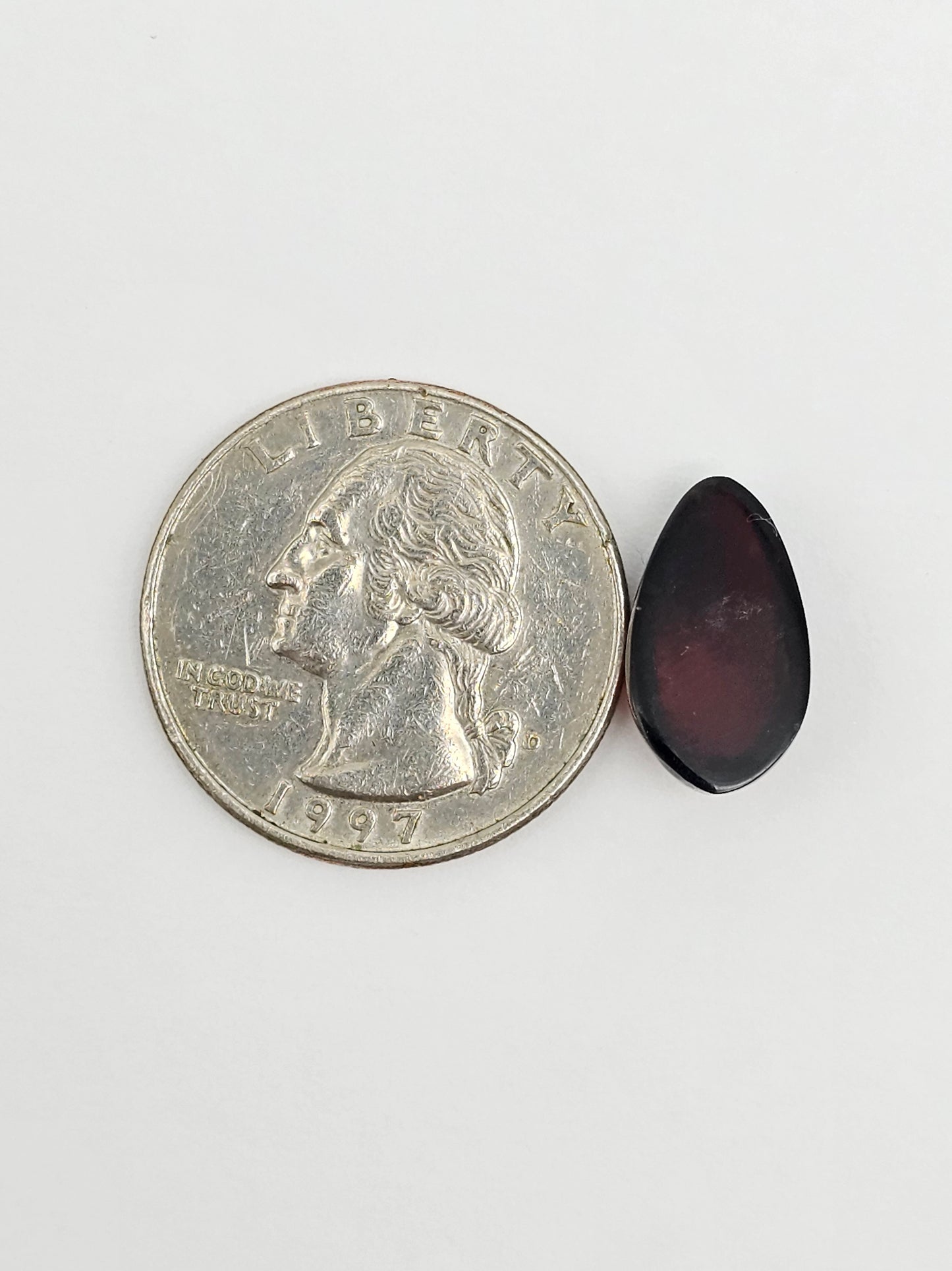 Amber Red Cabochon