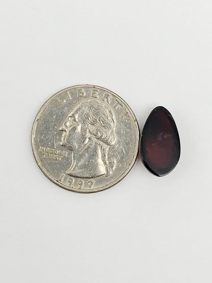 Amber Red Cabochon