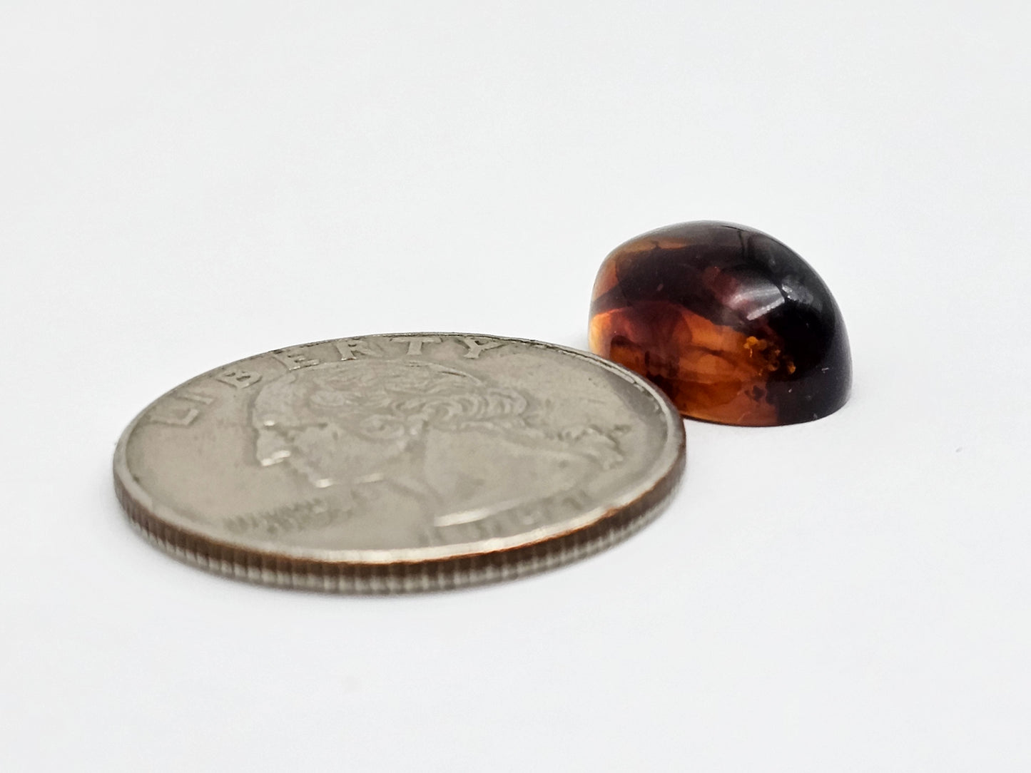 Amber Red Cabochon