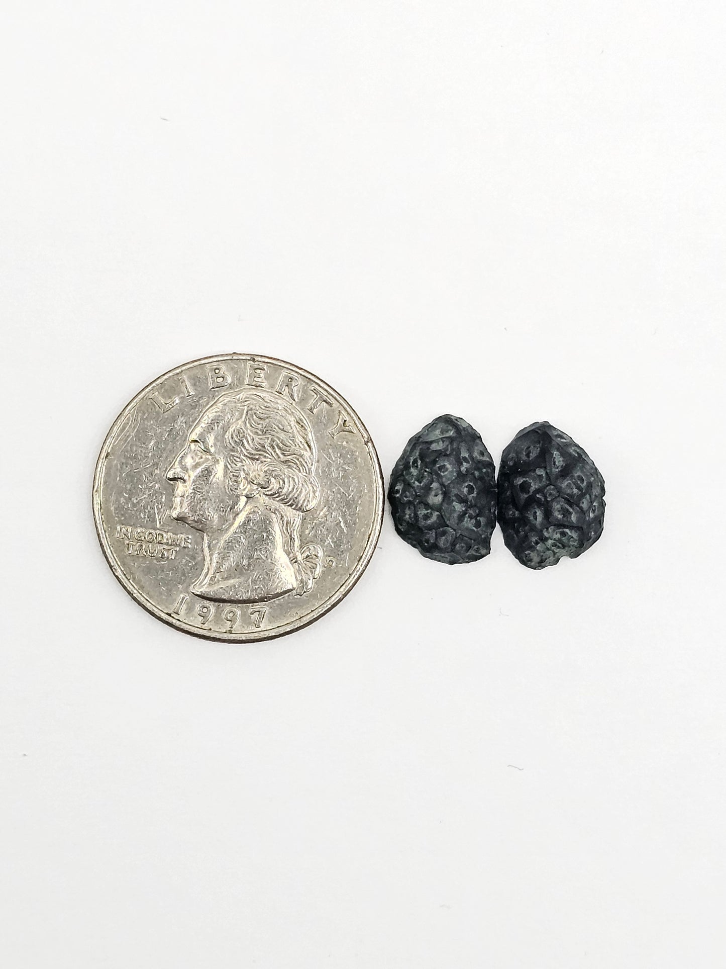 Tabasco Geode Cabochon Pair | Natural Mexican Geode