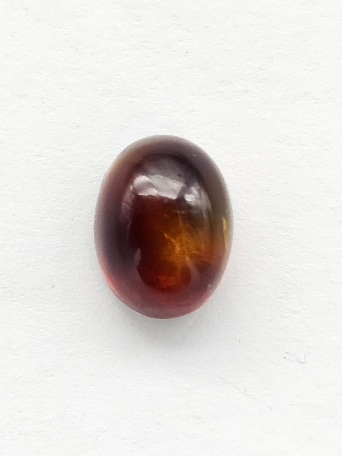 Amber Red Cabochon