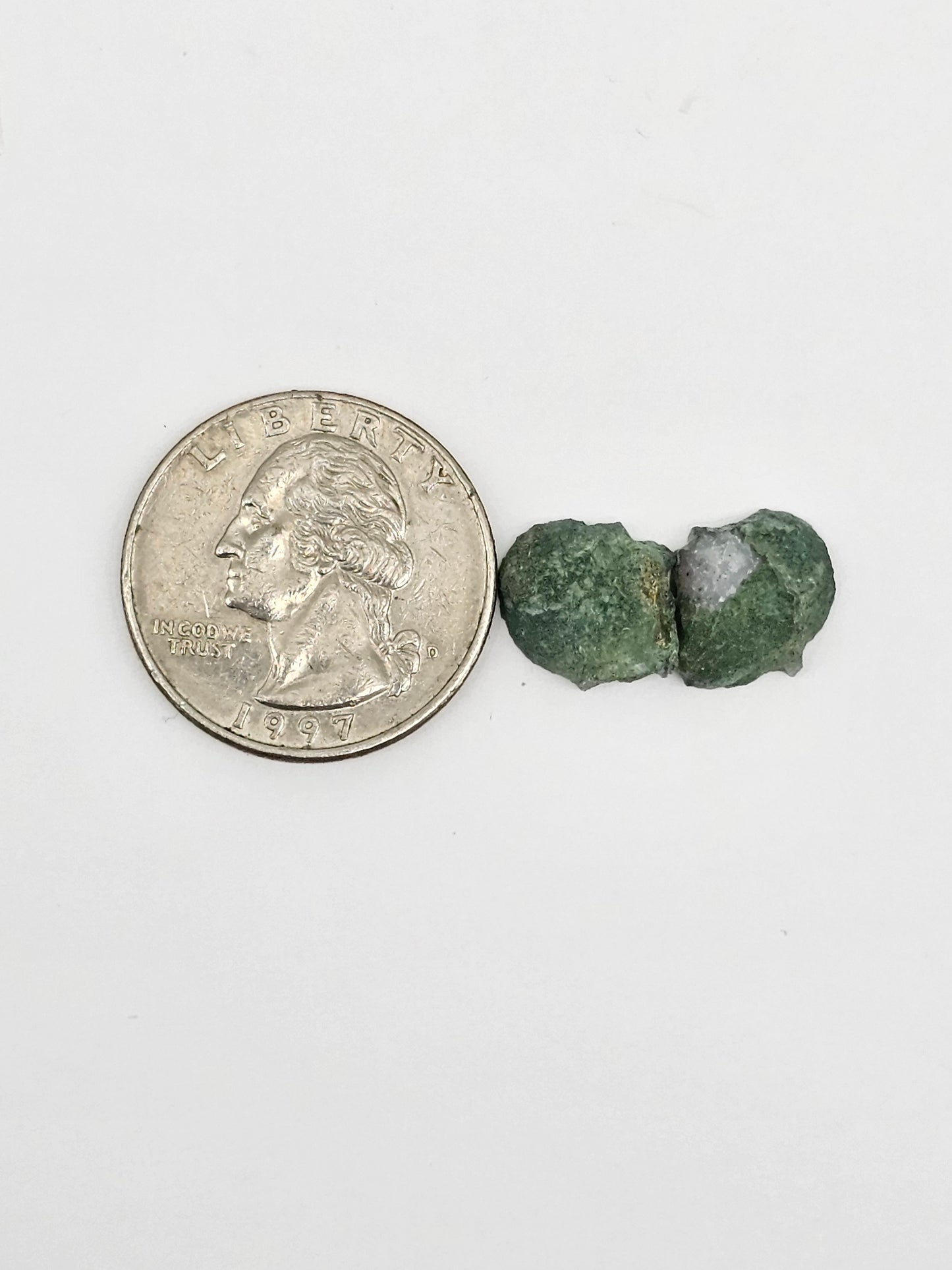 Tabasco Geode Cabochon Pair | Natural Mexican Geode