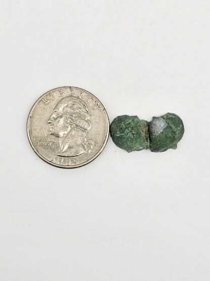 Tabasco Geode Cabochon Pair | Natural Mexican Geode