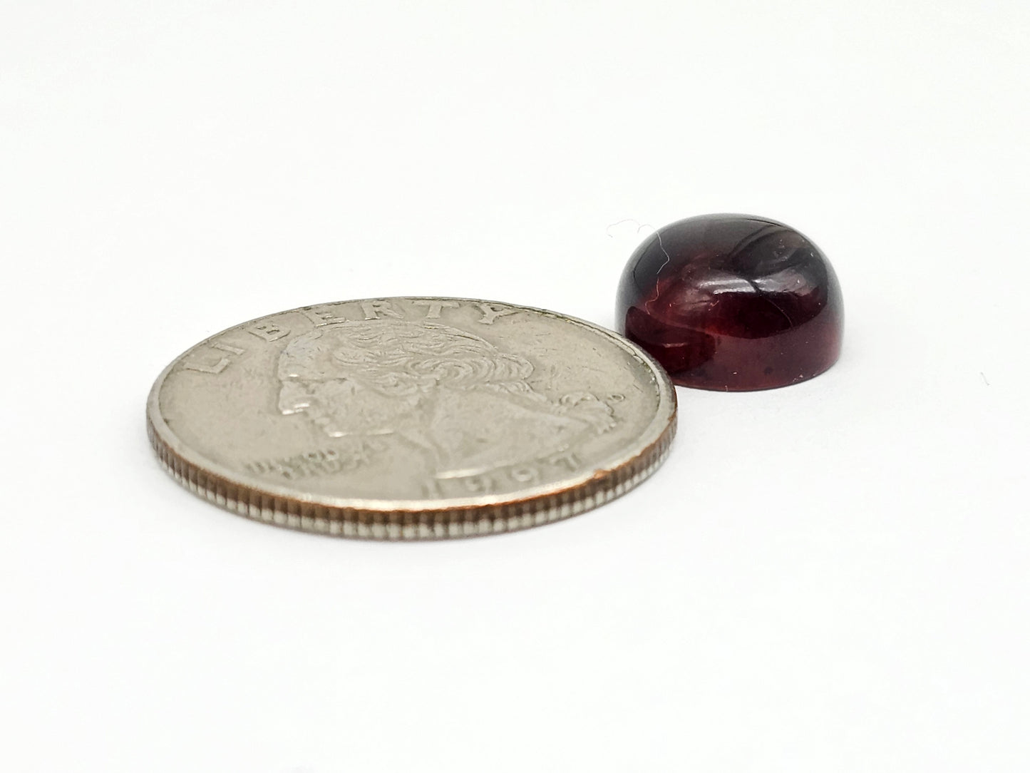 Amber Red Cabochon