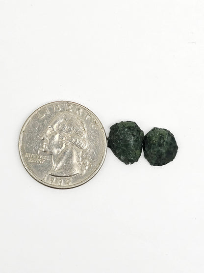 Tabasco Geode Cabochon Pair | Natural Mexican Geode