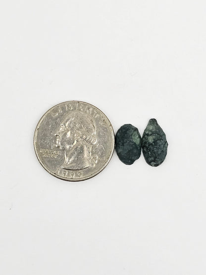 Tabasco Geode Cabochon Pair | Natural Mexican Geode