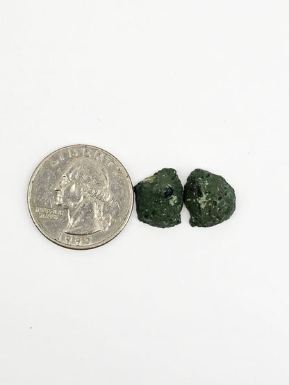 Tabasco Geode Cabochon Pair | Natural Mexican Geode