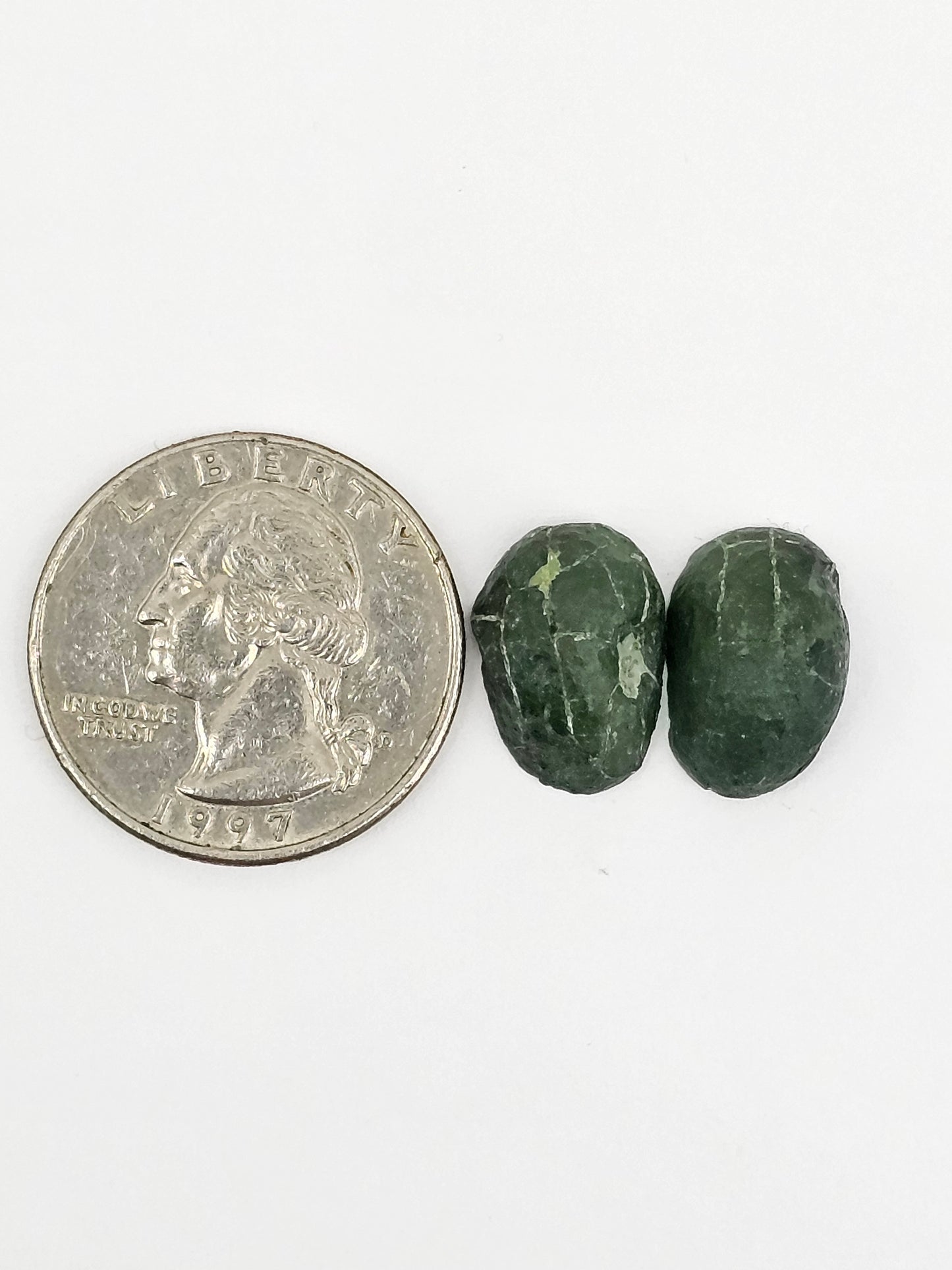 Tabasco Geode Cabochon Pair | Natural Mexican Geode