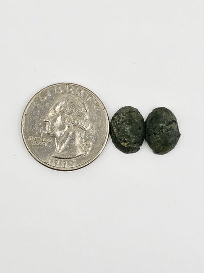 Tabasco Geode Cabochon Pair | Natural Mexican Geode