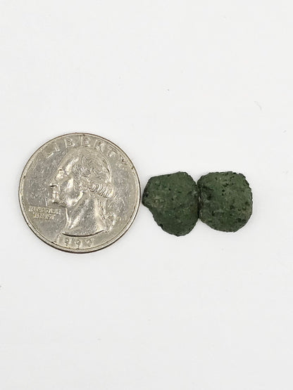 Tabasco Geode Cabochon Pair | Natural Mexican Geode