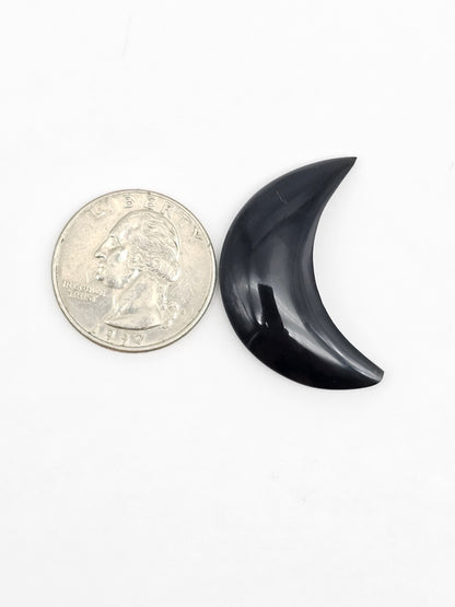 Obsidian Cabochon | Natural Mexican Obsidian for Silversmiths