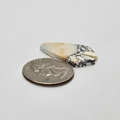 Maligano Jasper cabochon pair