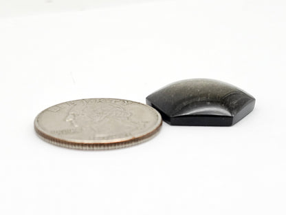 Obsidian Cabochon | Natural Mexican Obsidian for Silversmiths