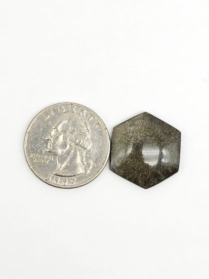 Obsidian Cabochon | Natural Mexican Obsidian for Silversmiths