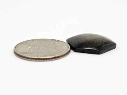 Obsidian Cabochon | Natural Mexican Obsidian for Silversmiths