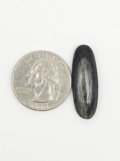Obsidian Cabochon | Natural Mexican Obsidian for Silversmiths