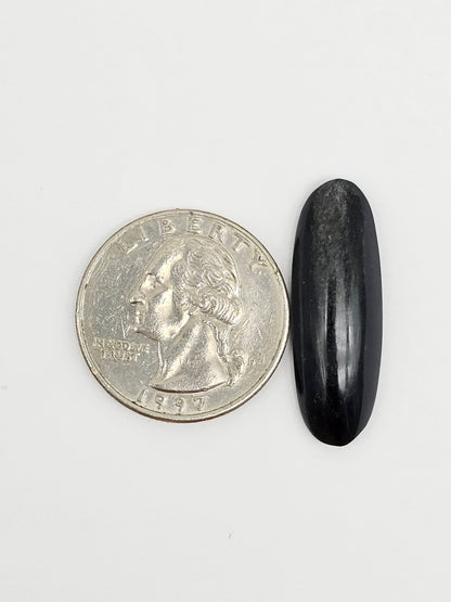 Obsidian Cabochon | Natural Mexican Obsidian for Silversmiths