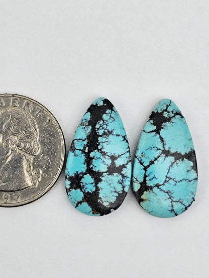 Cloud mountain Turquoise pair