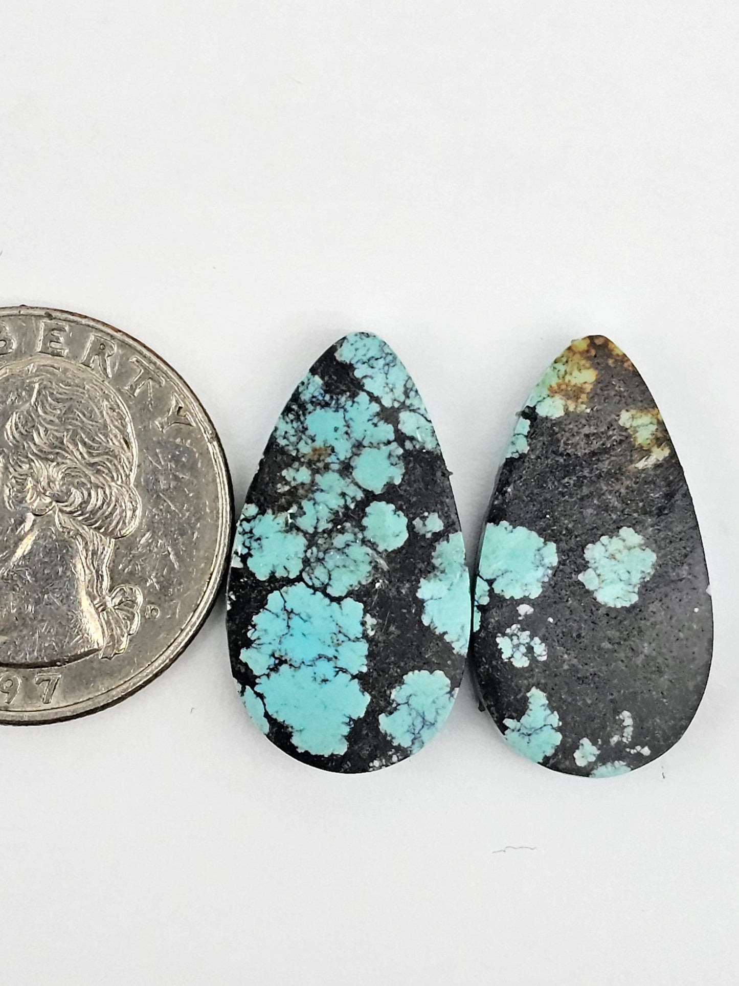 Cloud mountain Turquoise pair