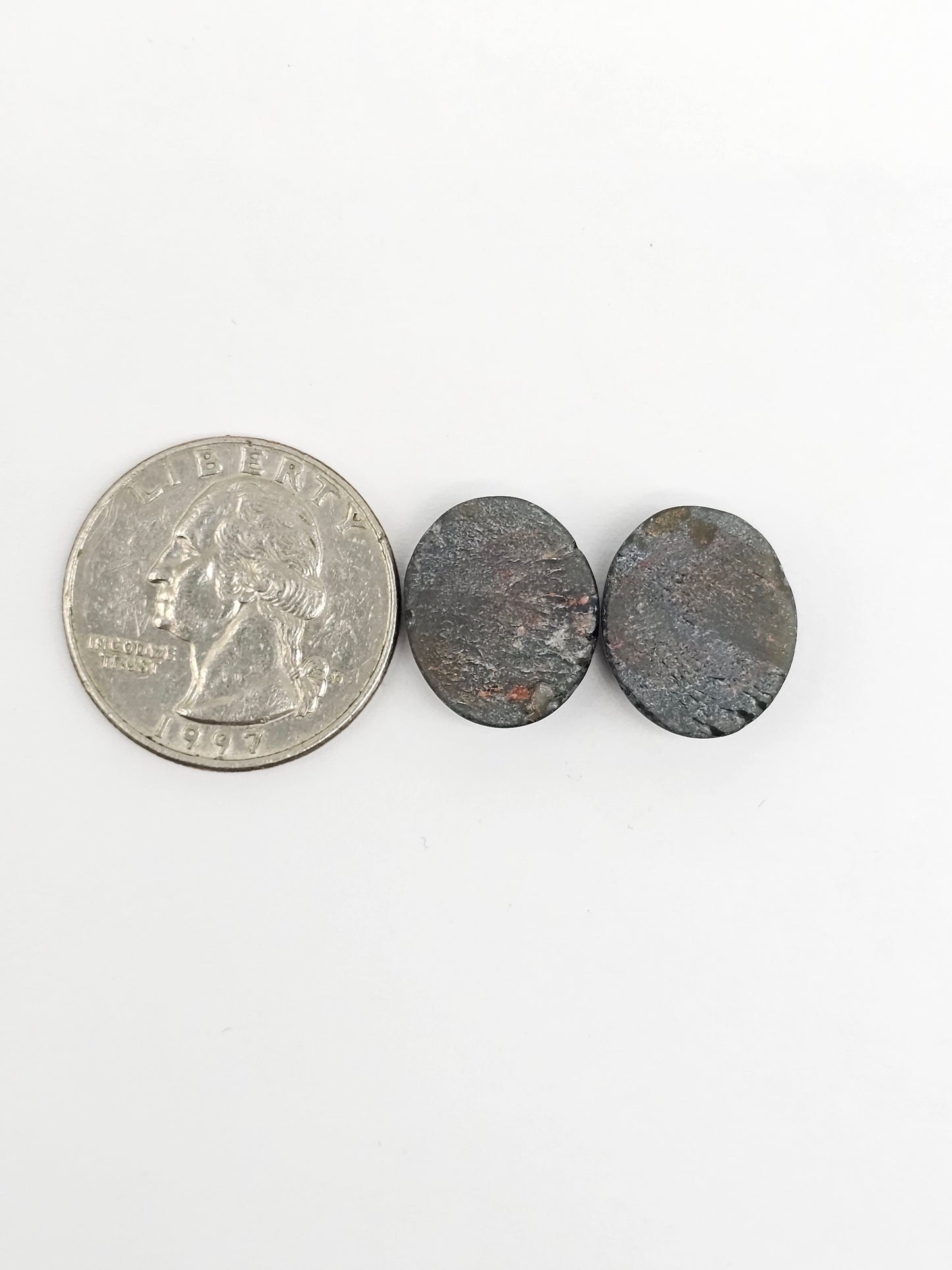 Rainbow obsidian Cabochon Pair | Natural Mexican Obsidian for Silversmiths