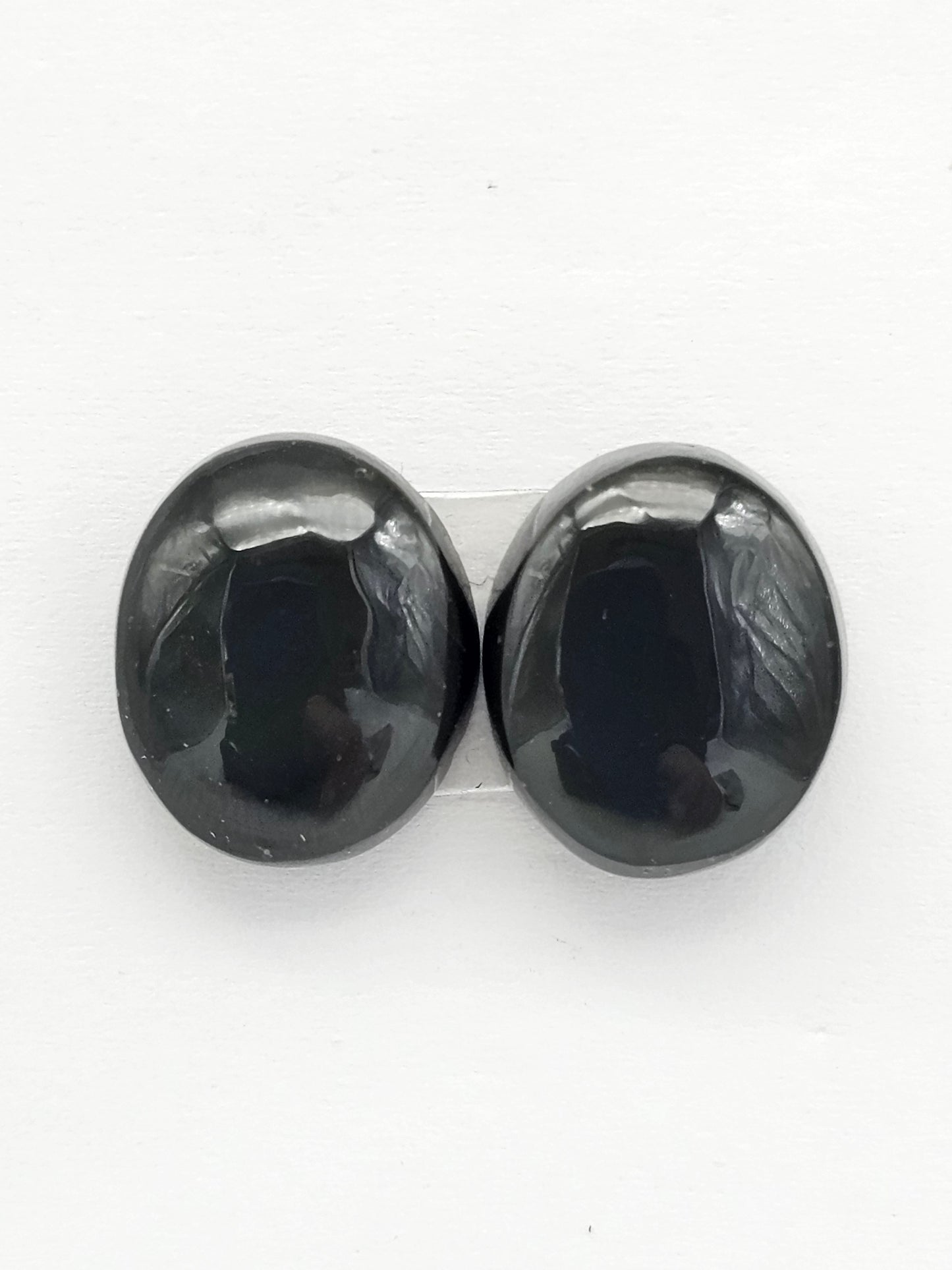 Rainbow obsidian Cabochon Pair | Natural Mexican Obsidian for Silversmiths