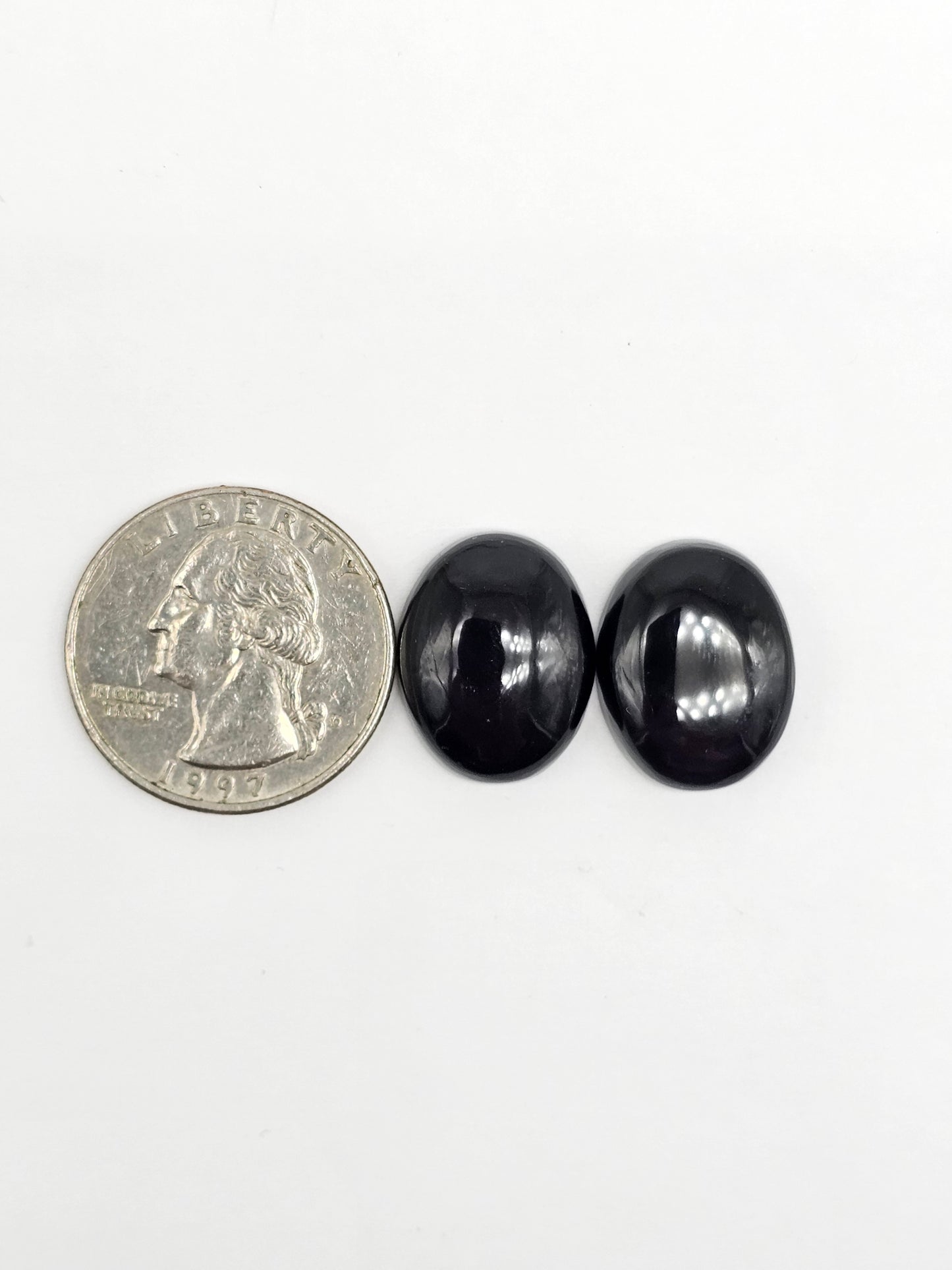 Rainbow obsidian Cabochon Pair | Natural Mexican Obsidian for Silversmiths