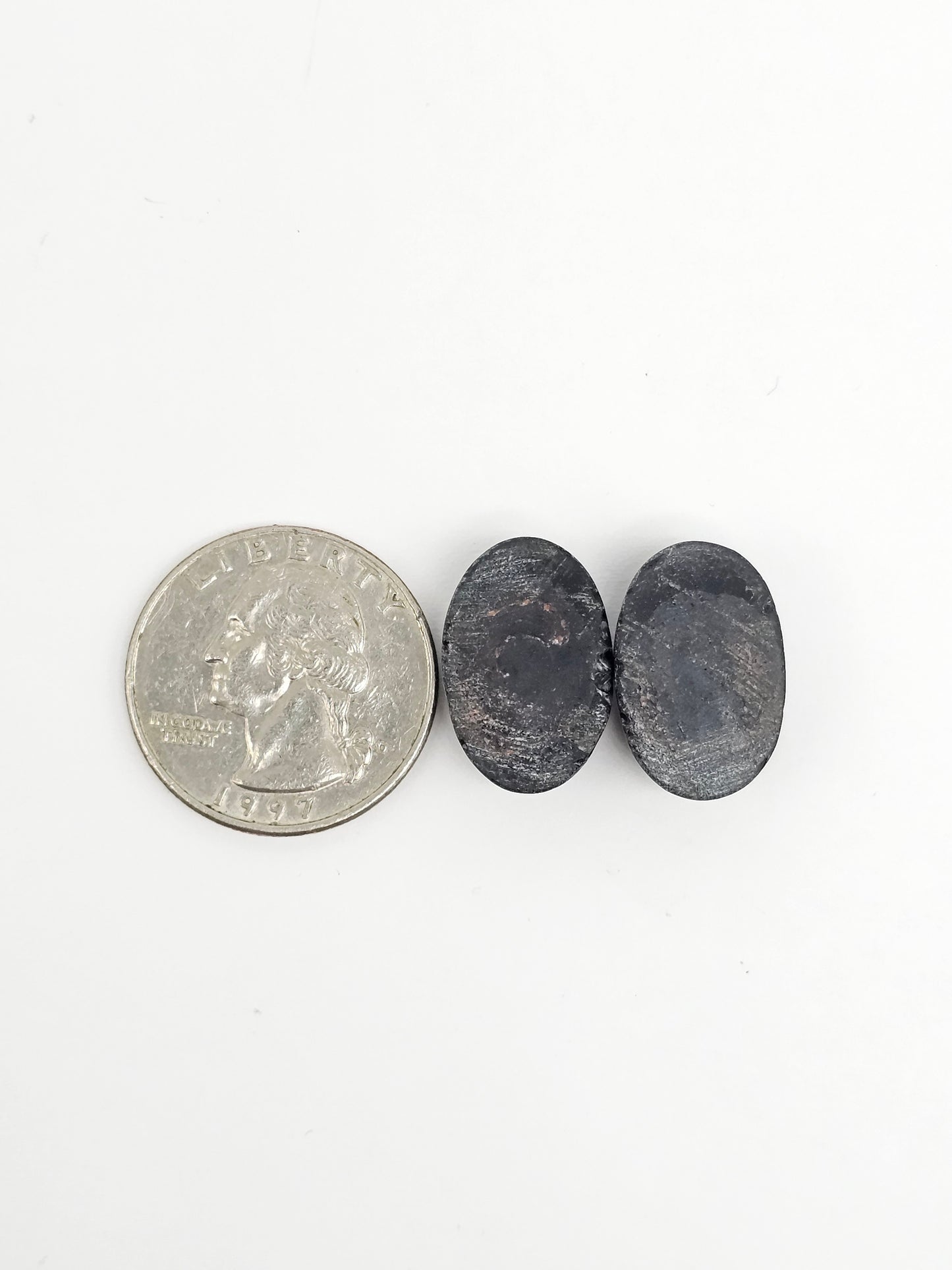 Rainbow obsidian Cabochon Pair | Natural Mexican Obsidian for Silversmiths