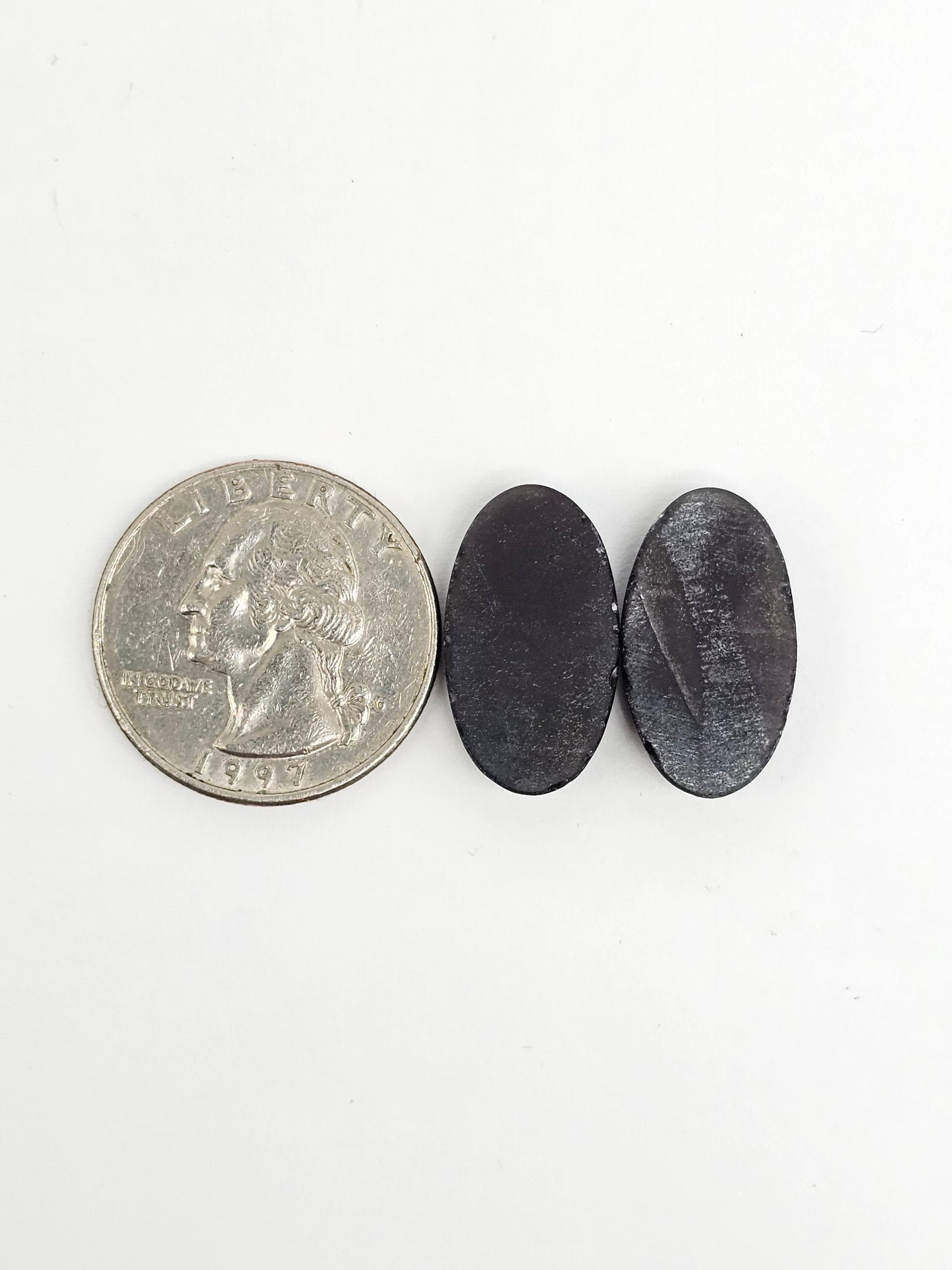 Rainbow obsidian Cabochon Pair | Natural Mexican Obsidian for Silversmiths