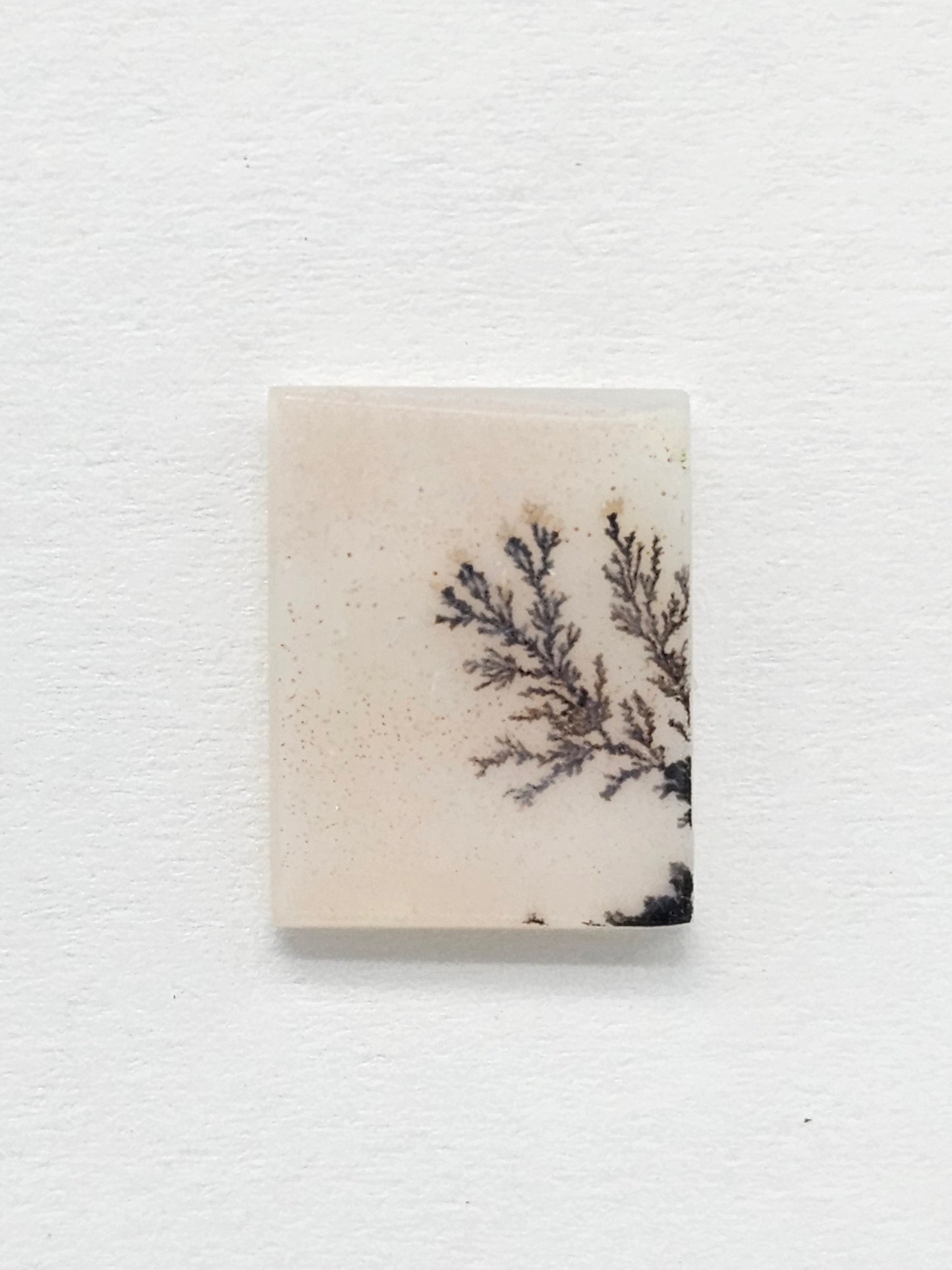 Scenic Dendritic Agate Cabochon – Natural Landscape Stone