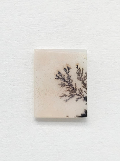 Scenic Dendritic Agate Cabochon – Natural Landscape Stone