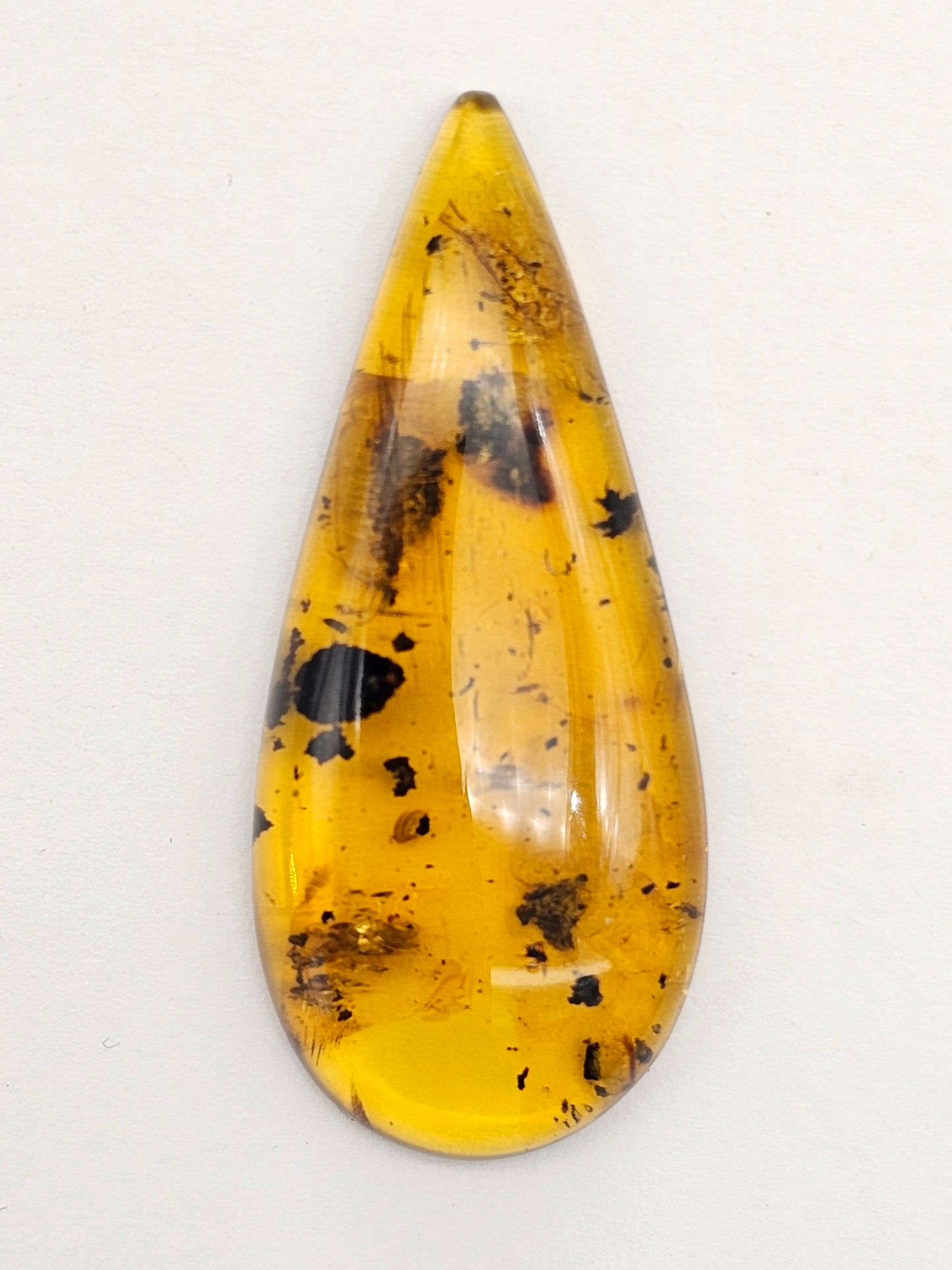 Real amber with insect inclusion