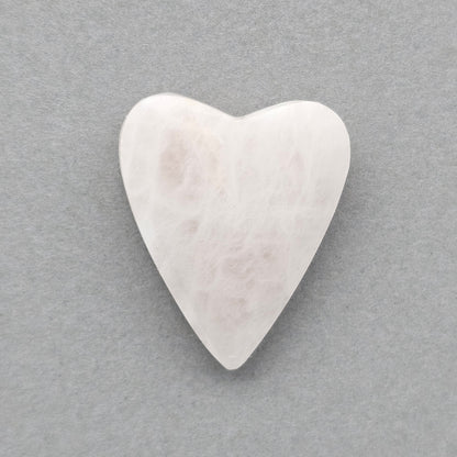 Rose Quartz Geometric Heart Cabochon