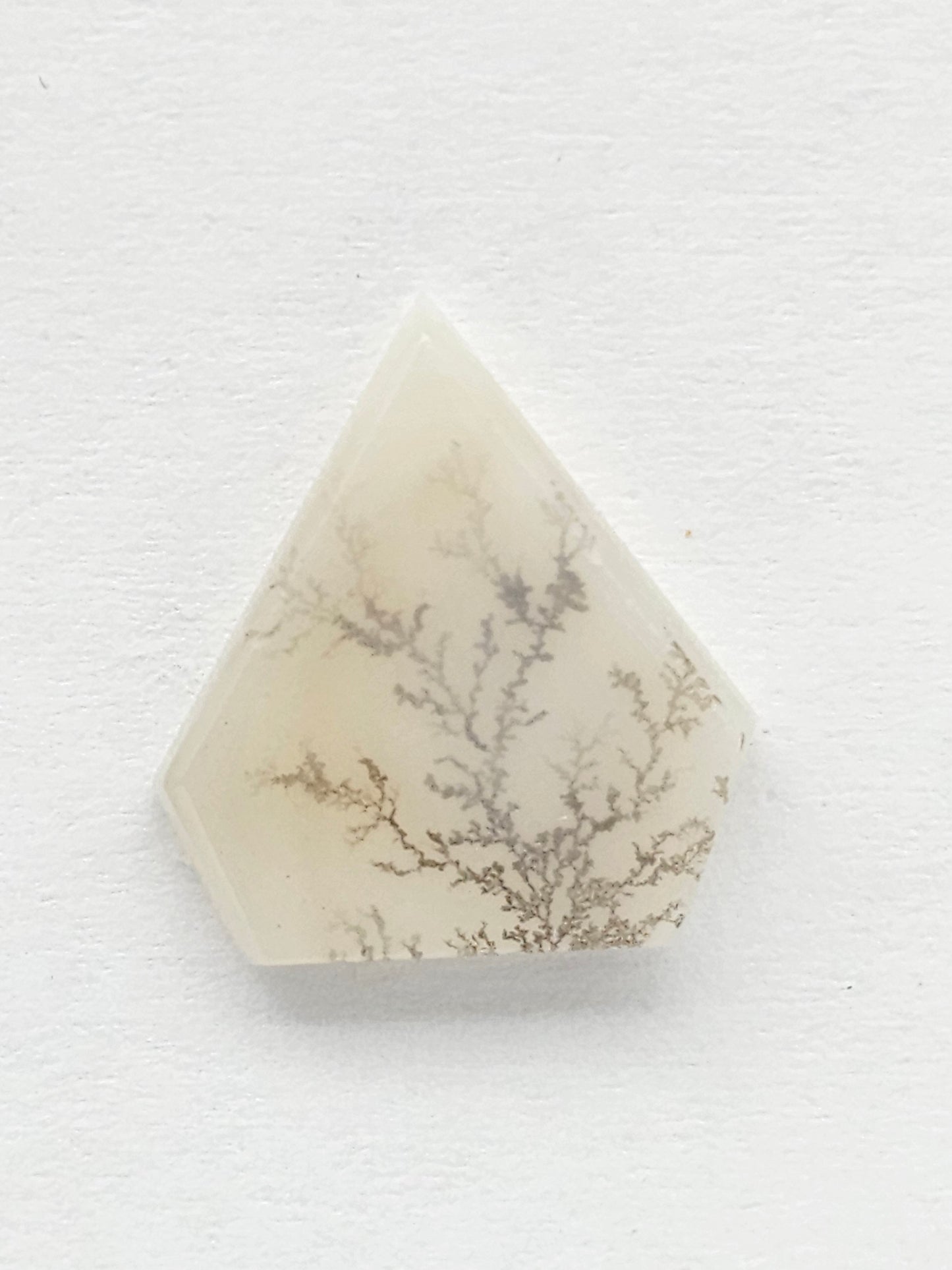 Scenic Dendritic Agate Cabochon – Natural Landscape Stone