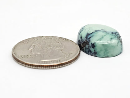 Mexican Variscite Cabochon | Natural Green Gemstone Matched