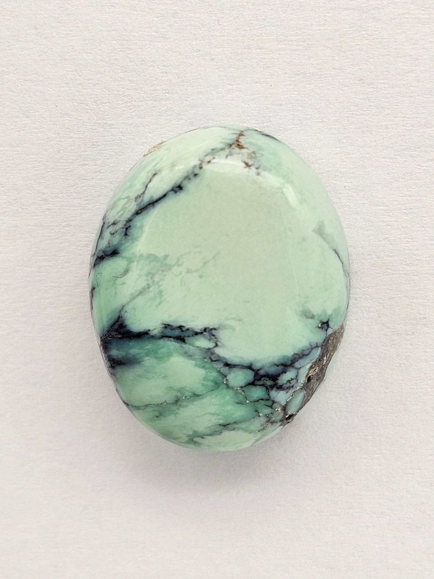 Mexican Variscite Cabochon | Natural Green Gemstone Matched