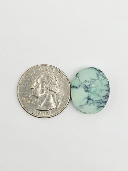 Mexican Variscite Cabochon | Natural Green Gemstone Matched